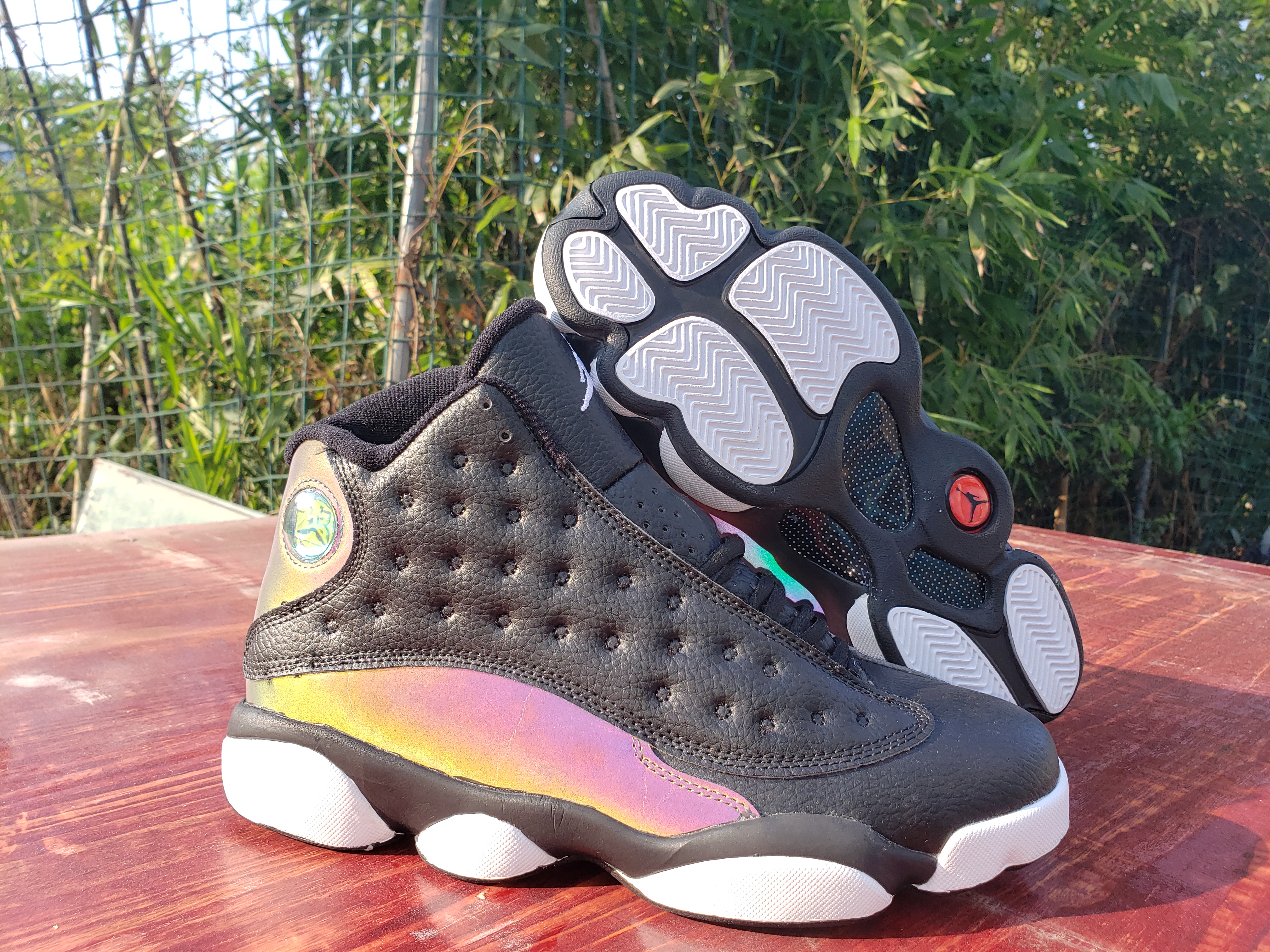 New Air Jordan 13 Retro Chamelon Black